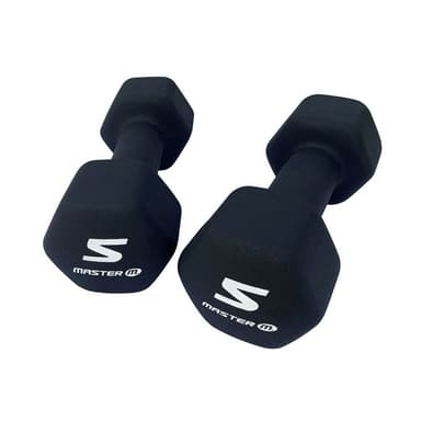 Master Fitness Neoprenhantlar i par, Hantlar Neoprene 5 kg