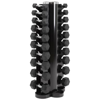Master Fitness Hexagon Hantlar 1-10 kg, Hantelset