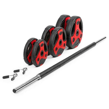Gymstick Vinyl Grip Pump Set 20kg, Pump set