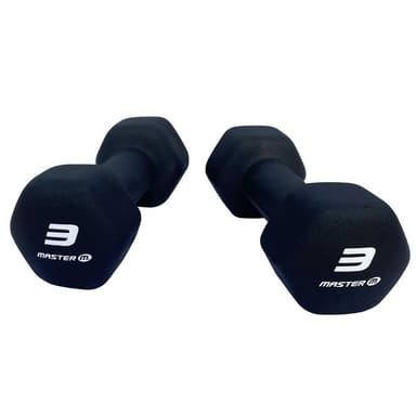 Master Fitness Neoprenhantlar i par, Hantlar Neoprene 3 kg