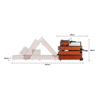 Gymstick GR8.0 Rower, Roddmaskin
