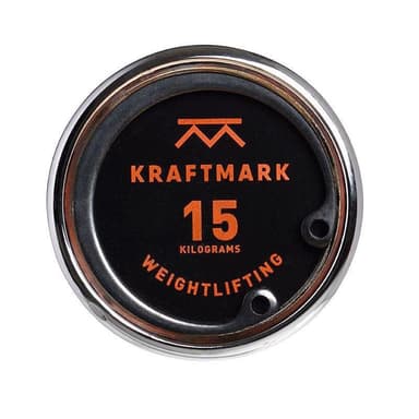Kraftmark Internationell Skivstång 50 Mm Tyngdlyftning 15 kg, Skivstång