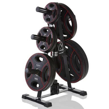 Gymstick Rack För Olympic Weight Plates, Ställning viktskivor