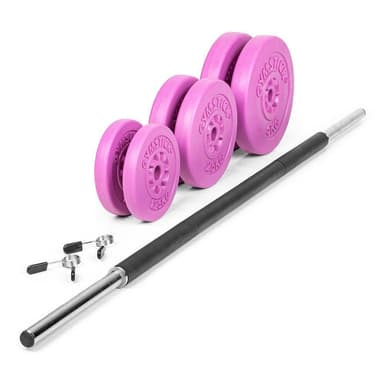 Gymstick 20kg Pump Set, Skivstångset