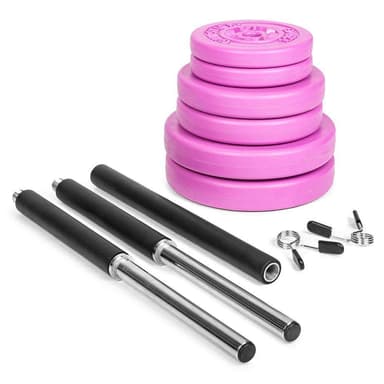 Gymstick 20kg Pump Set, Skivstångset