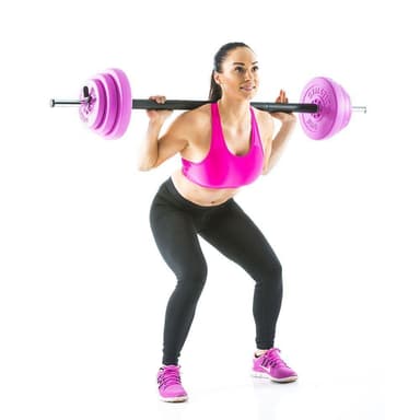 Gymstick 20kg Pump Set, Skivstångset