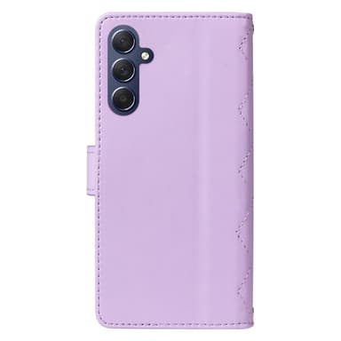 SKALO Samsung A16 Quiltat Plånboksfodral med Axelrem - Lila