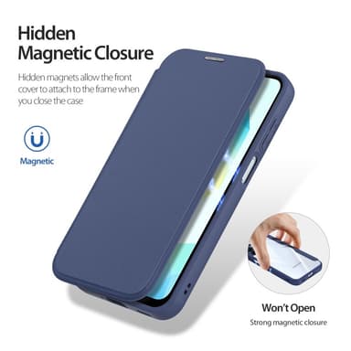 DUX DUCIS Samsung A16 Skin X Pro Plånboksfodral - Blå