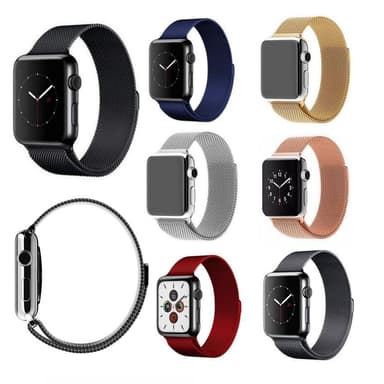 SKALO Milanese Loop Apple Watch Ultra 49mm - Retroguld