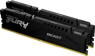 Kingston FURY Beast 64GB DDR5 RAM 6000MT/s CL30 (svart)