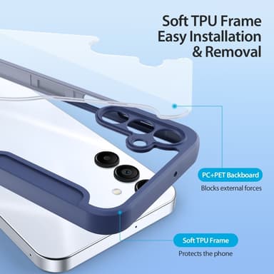 DUX DUCIS Samsung A16 Skin X Pro Plånboksfodral - Blå