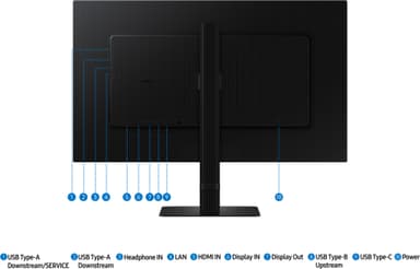 Samsung ViewFinity S6 S27D604U 27" bildskärm