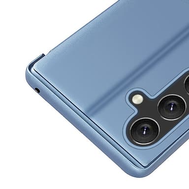 SKALO Samsung A16 Clear View Spegel fodral - Silver