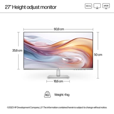 HP S5 527sh 27" FHD bildskärm