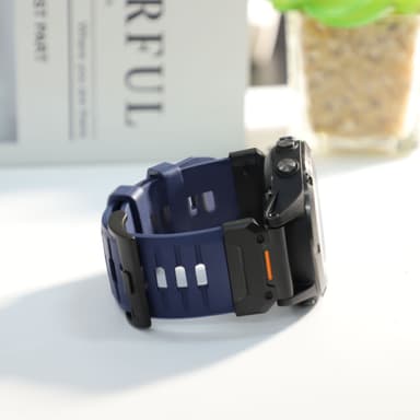 22 mm klockarmband för Garmin Fenix 3/5/5X/6X/7X Blå