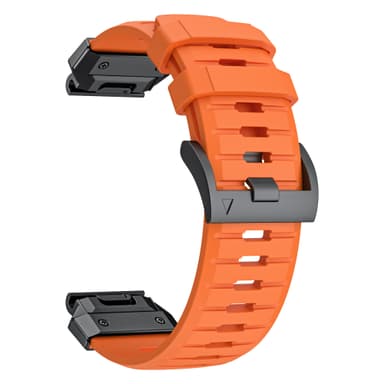 22 mm klockarmband för Garmin Fenix 3/5/5X/6X/7X Orange