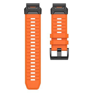22 mm klockarmband för Garmin Fenix 3/5/5X/6X/7X Orange