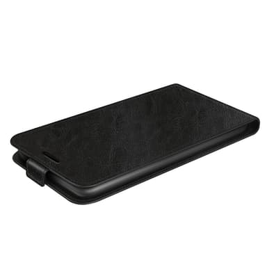 SKALO Samsung A16 Vertical Flip PU-Läder Plånboksfodral - Svart