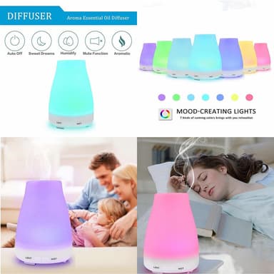 Aroma Diffuser - Luftfuktare och Aromalampa