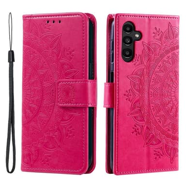 SKALO Samsung A16 Mandala Plånboksfodral - Rosa