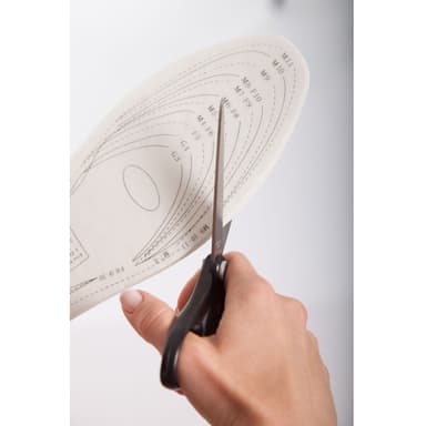 Iläggssulor stötdämpande skoinlägg (35-44) Vit 30 cm
