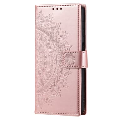 SKALO Samsung A16 Mandala Plånboksfodral - Roséguld