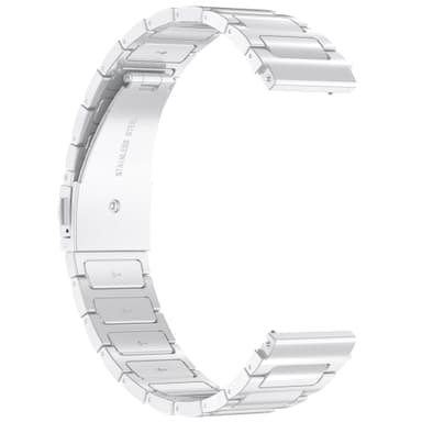 Klockarmband i rostfritt stål för Xiaomi Haylou RT2 LS10, 22mm Silver
