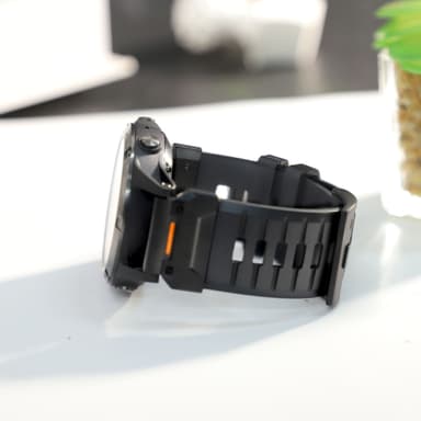 22 mm klockarmband för Garmin Fenix 3/5/5X/6X/7X Svart