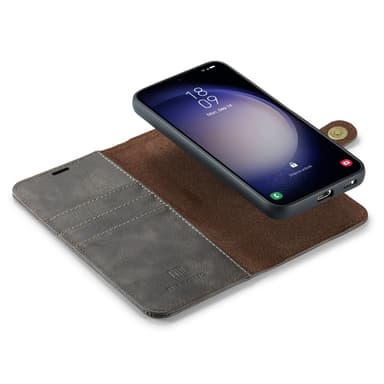 DG MING Samsung A16 2-i-1 Magnet Plånboksfodral - Grå