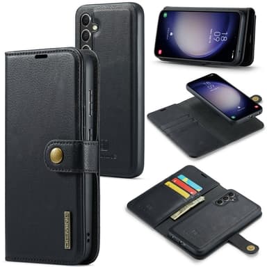 DG MING Samsung A16 2-i-1 Magnet Plånboksfodral - Svart