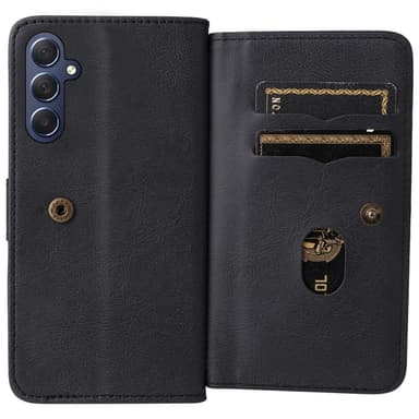 SKALO Samsung A16 10-FACK Plånboksfodral - Svart