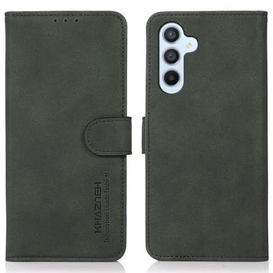 SKALO Samsung A16 KHAZNEH Plånboksfodral i PU-Läder - Grön