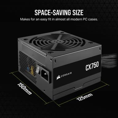 Corsair CX750 750W ATX strömförsörjning
