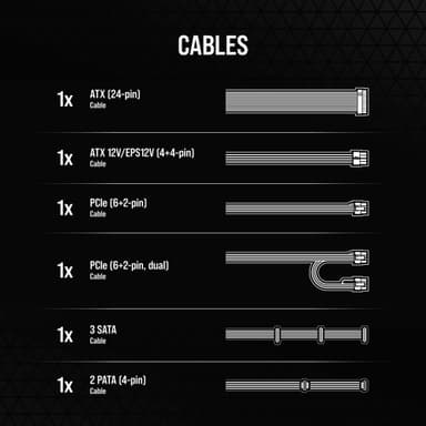 Corsair CX750 750W ATX strömförsörjning