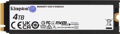 Kingston FURY Renegade NVMe intern SSD med kylfläns (4TB)