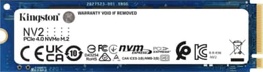 Kingston NV3 M.2 NVMe Gen 4 intern SSD (1TB)