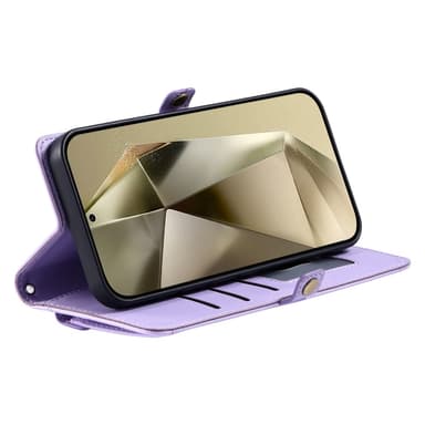 SKALO Samsung A16 PU-Läder Envelope Plånboksfodral - Lila