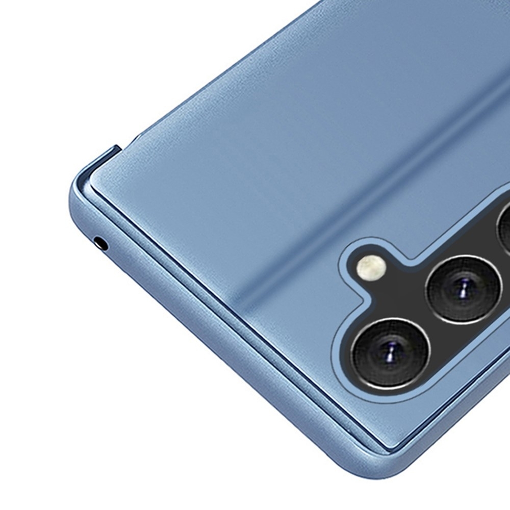 SKALO Samsung A16 Clear View Spegel fodral - Lila
