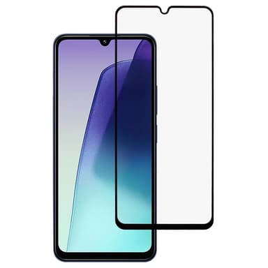 SKALO Xiaomi Redmi 14C Heltäckande Skärmskydd Härdat Glas - Svart