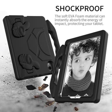 SKALO iPad Mini (2024) Thumb Up Barnskal - Svart