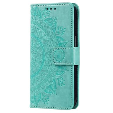 SKALO Samsung A16 Mandala Plånboksfodral - Turkos