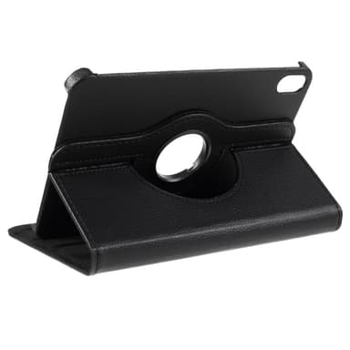 SKALO iPad Mini (2024) 360 Litchi Fodral - Svart