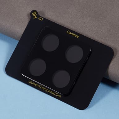 SKALO Xiaomi 14T Pro 3D Linsskydd/Kameraskydd Härdat Glas - Svart