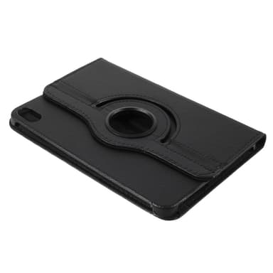 SKALO iPad Mini (2024) 360 Litchi Fodral - Svart