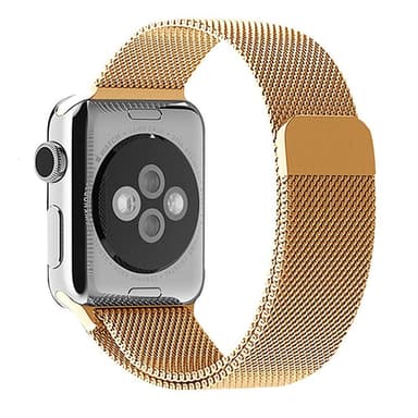 SKALO Milanese Loop Apple Watch SE 44mm - Guld