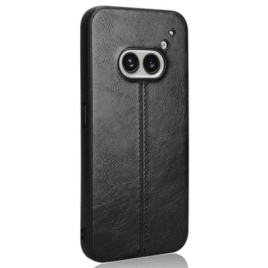 SKALO Nothing Phone (2a) Plus PU-Läder Hybrid Skal - Svart