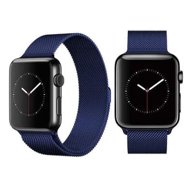 SKALO Milanese Loop Apple Watch SE 40mm - Blå