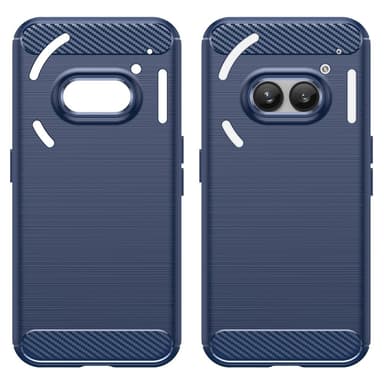 SKALO Nothing Phone (2a) Plus Armor Carbon Stöttåligt TPU-skal - Blå
