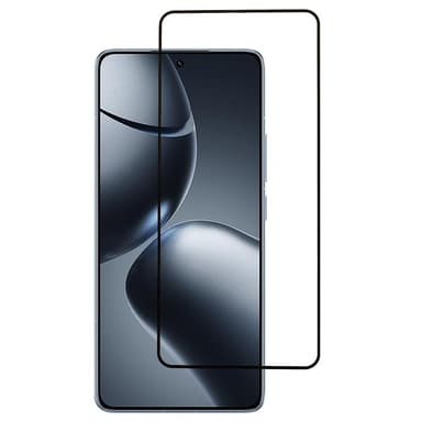 2-PACK SKALO Xiaomi 14T Heltäckande Skärmskydd Härdat Glas - Svart