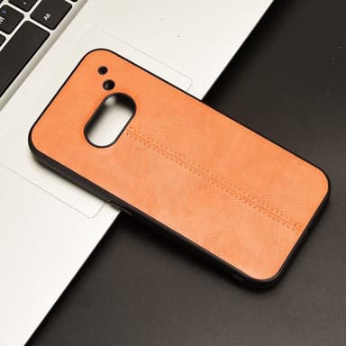SKALO Nothing Phone (2a) Plus PU-Läder Hybrid Skal - Orange
